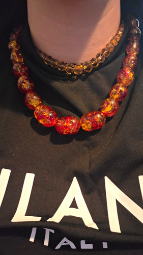 Vintage genuine baltic amber - genuine,