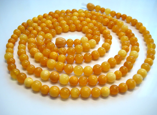 Genuine round butterscotch - round,