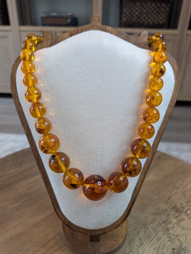 Vintage baltic amber graduated - vintage,