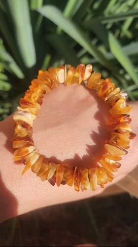 Natural raw baltic amber beads - raw,