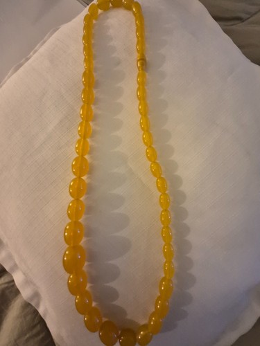 Baltic amber beaded necklace - baltic,