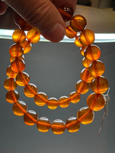 Vintage baltic amber necklace - vintage,