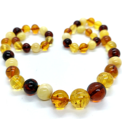 Real baltic amber necklace - real,