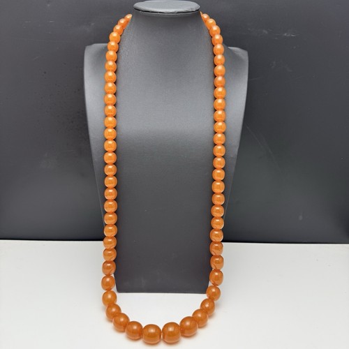 Natural baltic amber necklace - natural,
