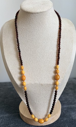 Natural baltic amber long - amber,