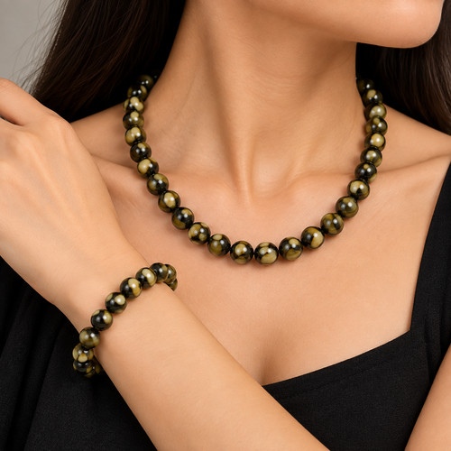 Genuine round beads exclusive - round,