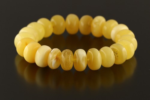 Genuine baltic amber - baltic, white
