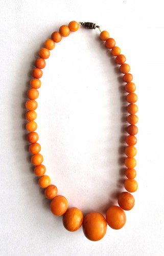 Vintage baltic amber - vintage, bead