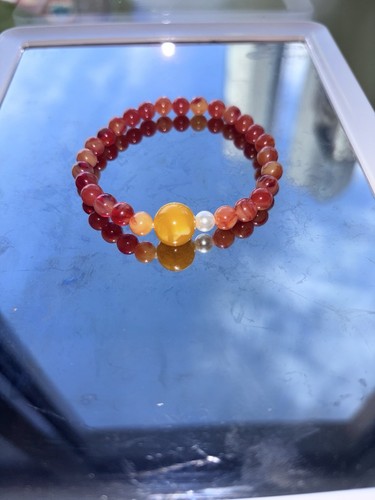 Natural red honey amber - natural,